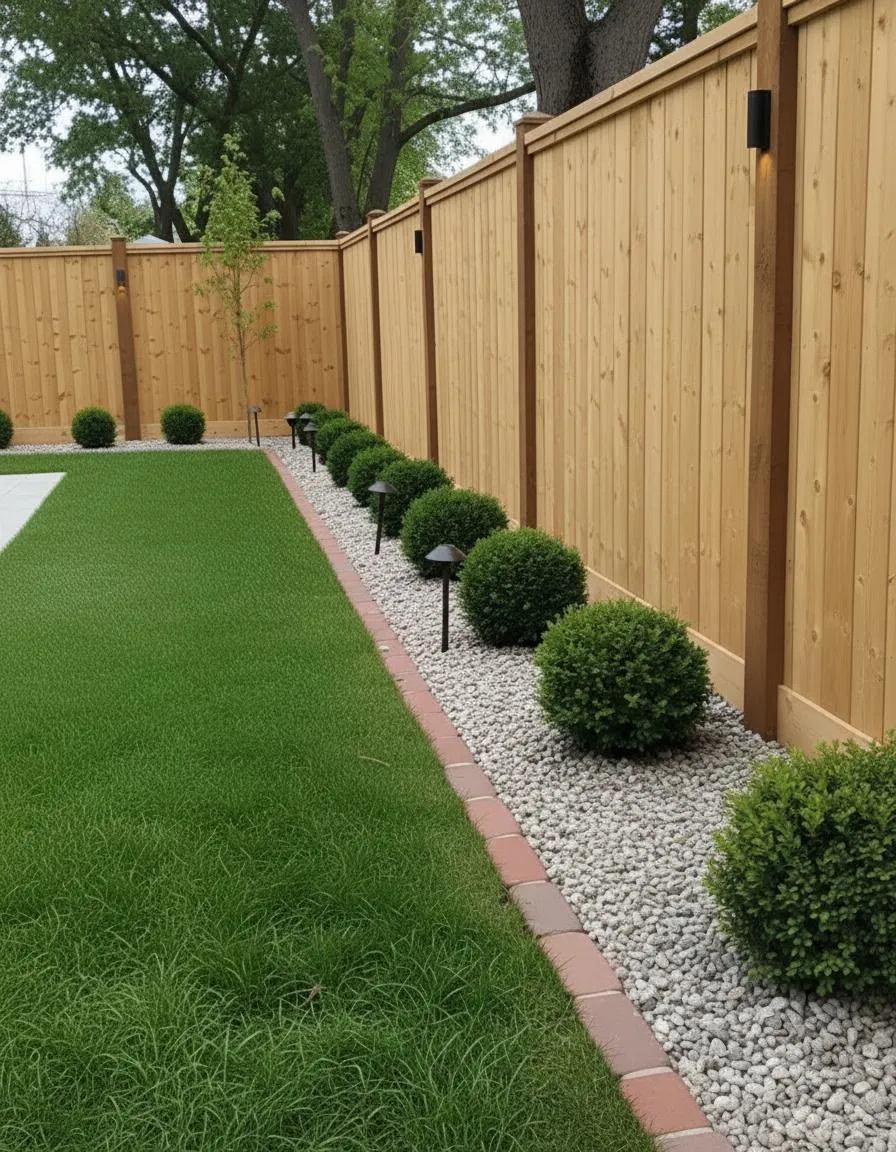 Cedar privacy fence installation South Texas